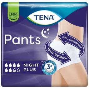 TENA Pants Night Plus Extra Large Pack of 10