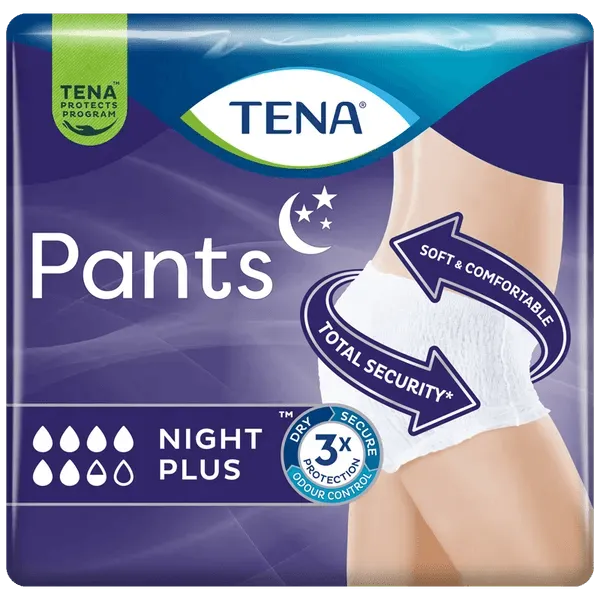 TENA Pants Night Plus Extra Large Pack of 10