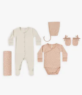 The Essentials BABY Set by Quincy Mae - Petal / Ivory