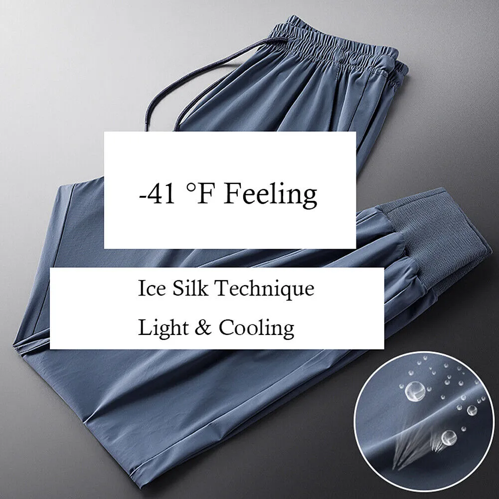 US Mens Sport Breathable Sweatpants Pants Casual Joggers Track Athletic Trousers
