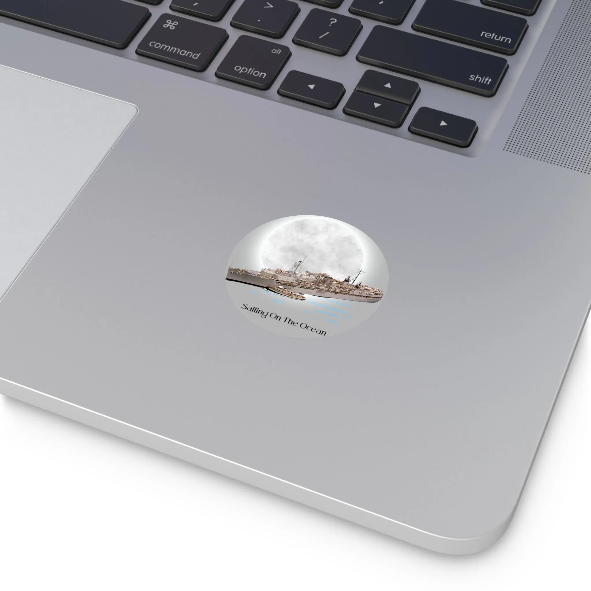 USS Tarawa LHA-1 POD Navy Ship  Round Vinyl Stickers