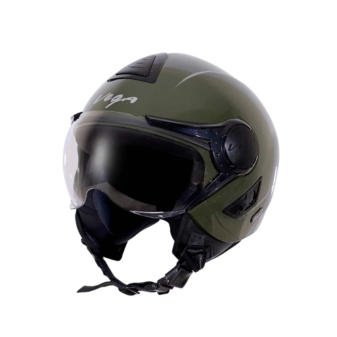 Vega Verve Army Green With Free Balaclava