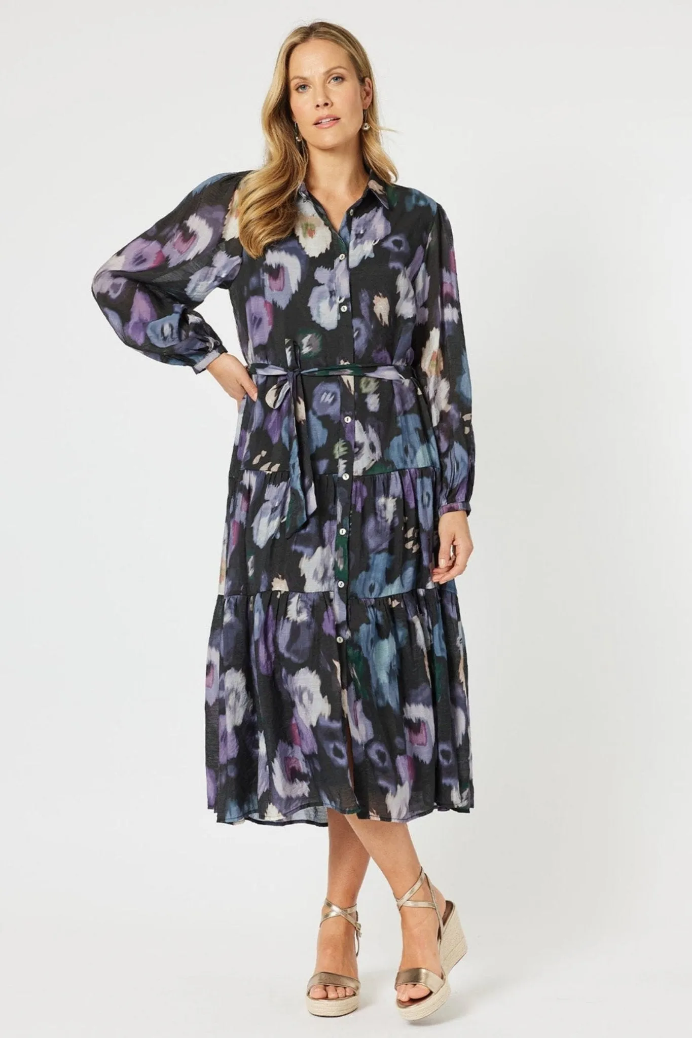VENICE PRINT DRESS - 45307HV