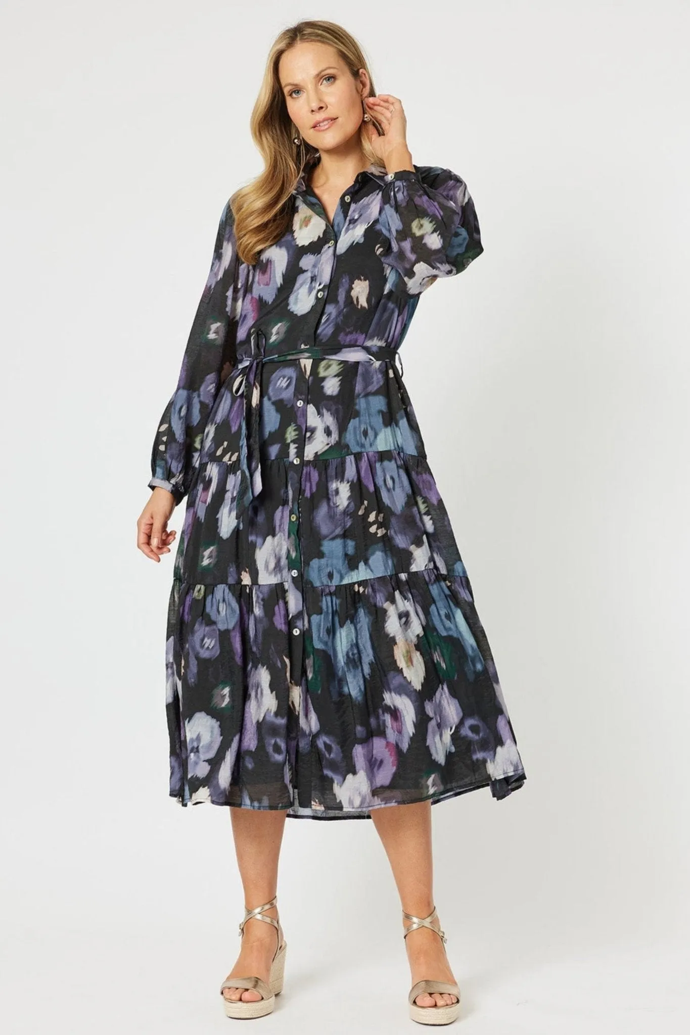 VENICE PRINT DRESS - 45307HV