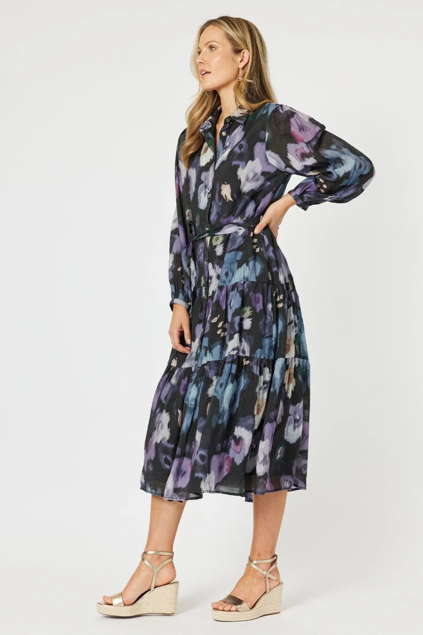 VENICE PRINT DRESS - 45307HV