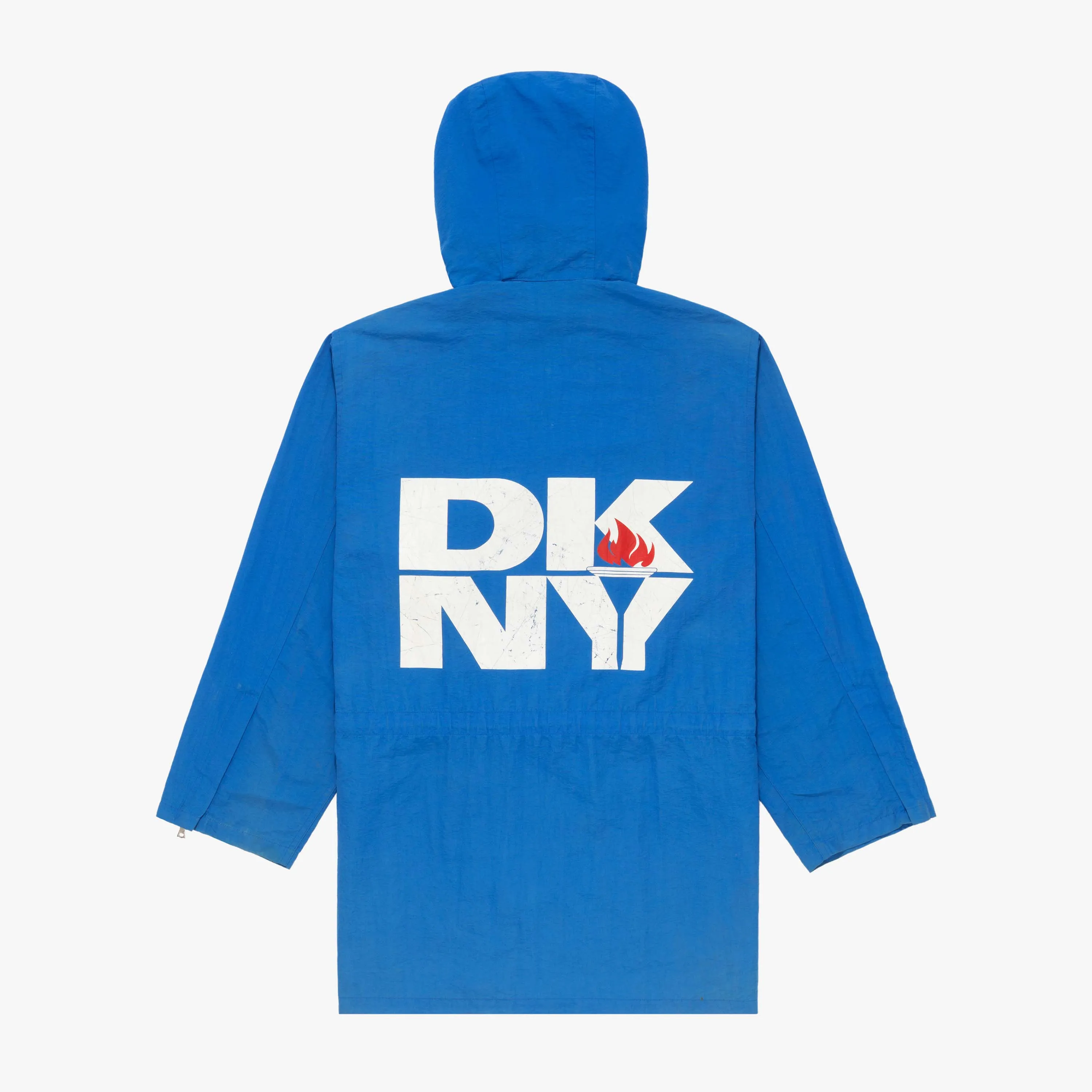 Vintage Royal Blue Raincoat