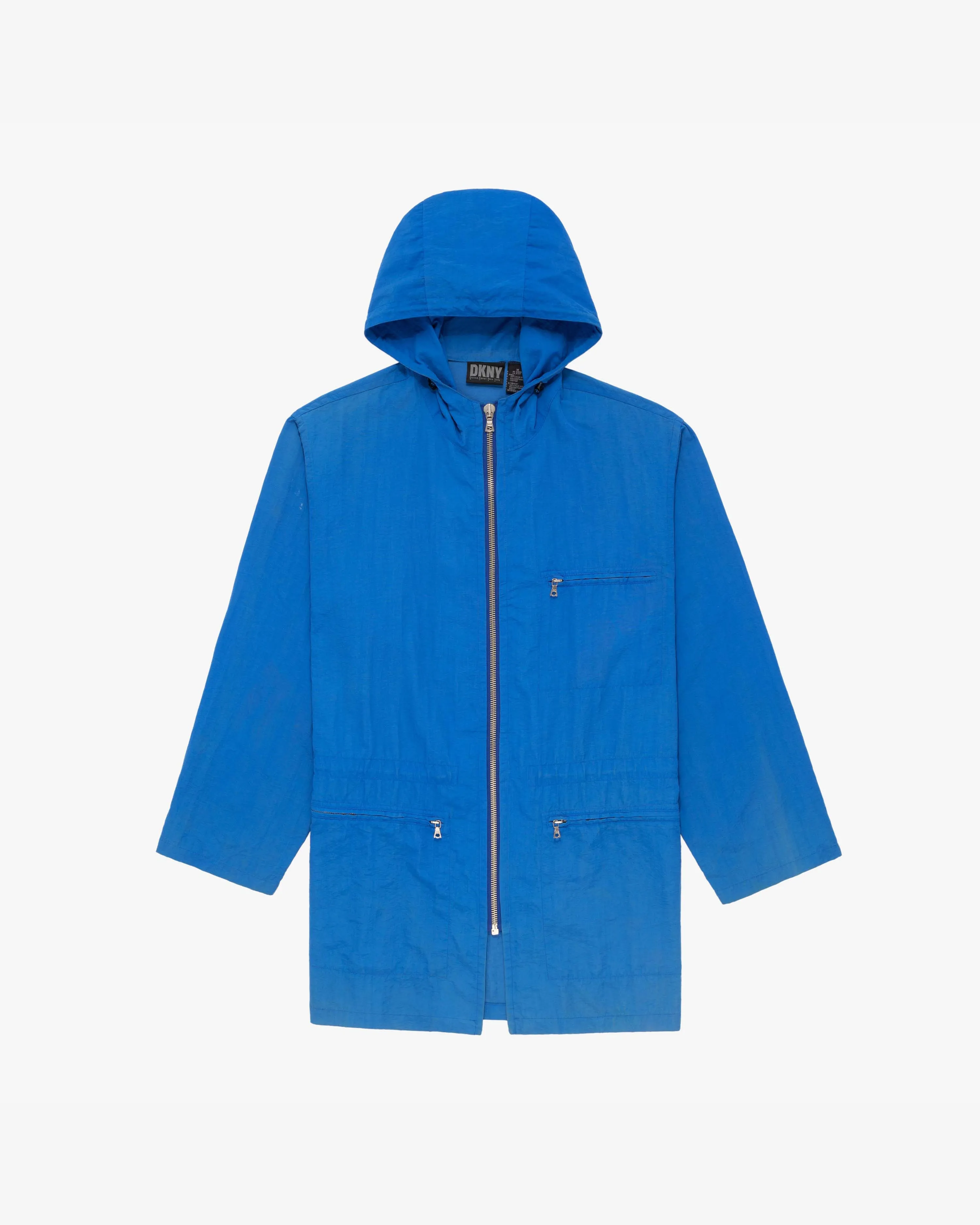 Vintage Royal Blue Raincoat