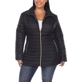 WHITE MARK - Plus Size Puffer Jacket