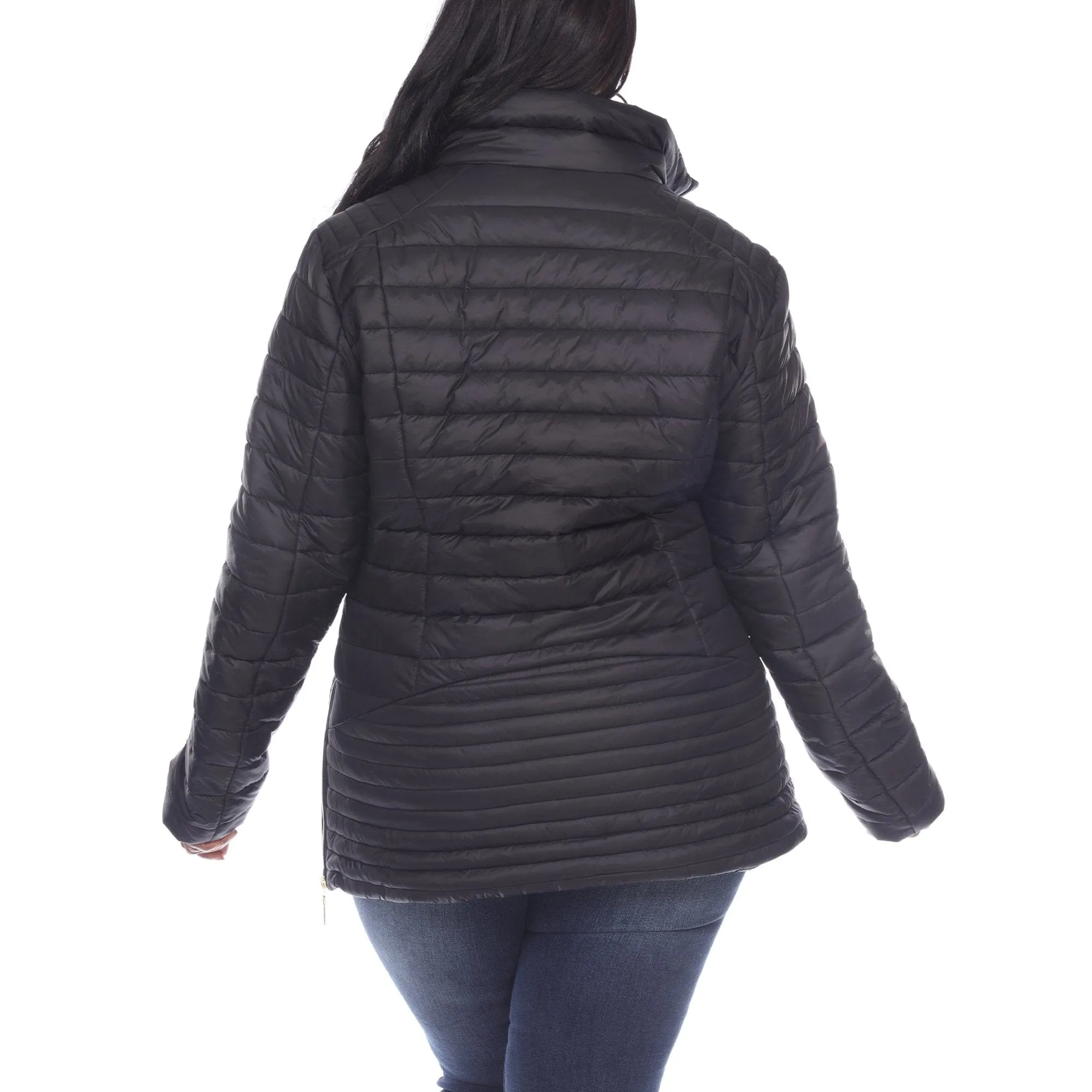 WHITE MARK - Plus Size Puffer Jacket